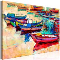 Boats (1 del)  canvas print - flot billede på lærred