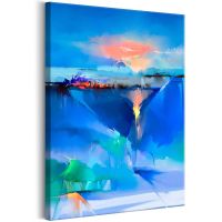 Winter Landscape (1 del)  canvas print - flot billede på lærred