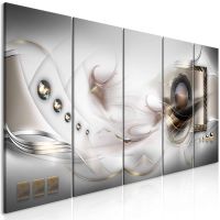 Pearly Mist (5 dele)  canvas print - flot billede på lærred