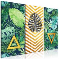 Up or Down? (3 dele) canvas print - flot billede på lærred