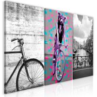 Bikes (Samling) canvas print - flot billede på lærred