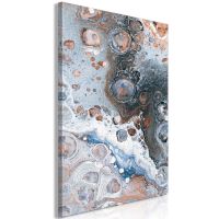 Blue Sienna Marble (1 del)  canvas print - flot billede på lærred
