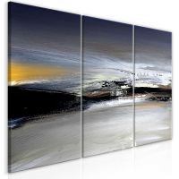 Marine Elegance (3 dele) canvas print - flot billede på lærred