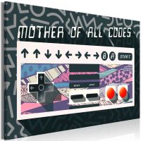 Mother of All Codes (1 del) canvas print - flot billede på lærred