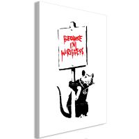 Because I'm Worthless (1 del)  canvas print - flot billede på lærred