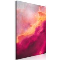 Pink tåge (1 del)  canvas print - flot billede på lærred