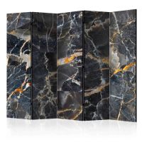 Black Marble II skærmvæg. Dekorativ flytbar skillevæg / rumdeler til hjem eller kontor.