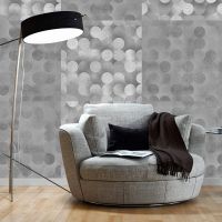 Light Grey Rain tapet - flot tapet til væggen