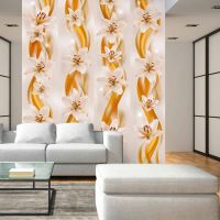 Flower Plaits tapet - flot tapet til væggen