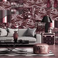 Carmine Madness tapet - flot tapet til væggen