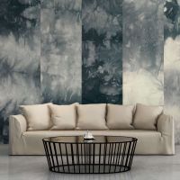 Dark Composition tapet - flot tapet til væggen