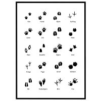 Dyrespor #1 billede - Flot print til boligen