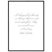 Find beauty in things that are odd billede - Flot print til boligen