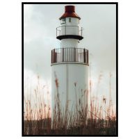 Fyrtårn billede - Flot print til boligen