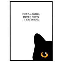 I'll be watching you billede - Flot print til boligen