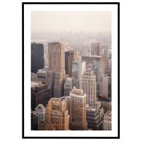 New Yorks skyskrabere billede - Flot print til boligen