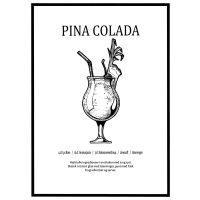 Pina Colada - opskrift billede - Flot print til boligen