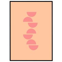 Vintage komposition #2 billede - Flot print til boligen