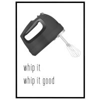 Whip it - whip it good billede - Flot print til boligen
