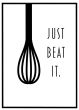 Just beat it billede - Flot print til boligen