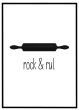 Rock & rul billede - Flot print til boligen