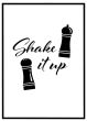 Shake it up billede - Flot print til boligen