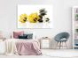 Hawaiiblomst (1 del) 2 Gul canvas print - flot billede på lærred