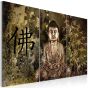 Buddha statue canvas print - flot billede på lærred