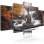 Autumn Buddha canvas print - flot billede på lærred