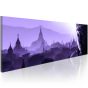 Purple Zen canvas print - flot billede på lærred