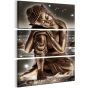 Buddha at Night canvas print - flot billede på lærred