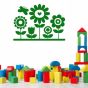 Wallsticker Blomster til børneværelset - NiceWall.dk