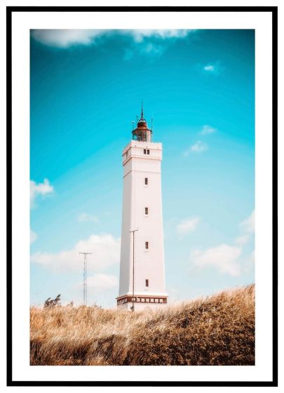 Blåvandshuk Fyr billede - Flot print til boligen