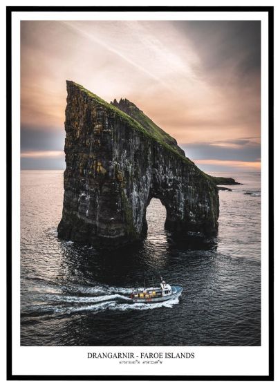 Drangarnir - Færøerne billede - Flot print til boligen