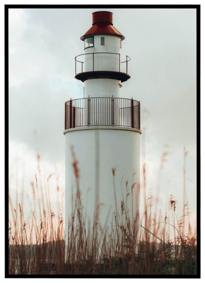 Fyrtårn billede - Flot print til boligen
