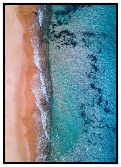 Hirtshals ved kysten billede - Flot print til boligen