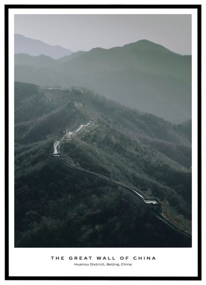 Den Kinesiske Mur billede - Flot print til boligen