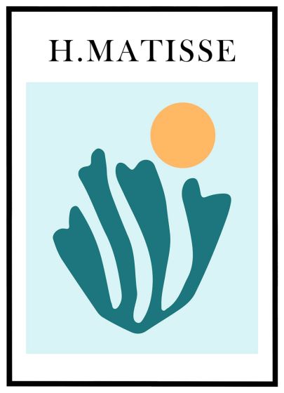 Matisse #1 billede - Flot print til boligen