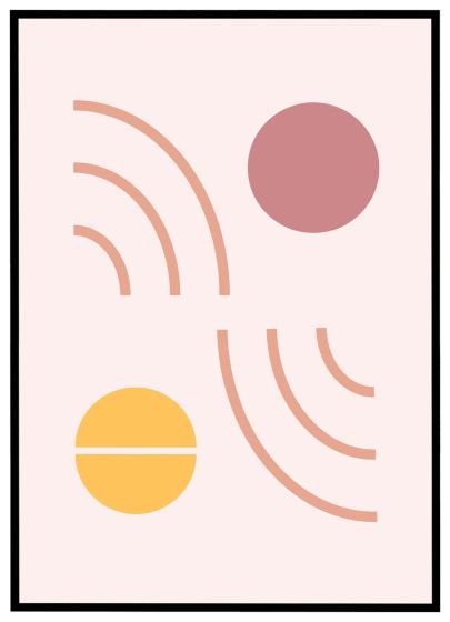 Vintage komposition #3 billede - Flot print til boligen