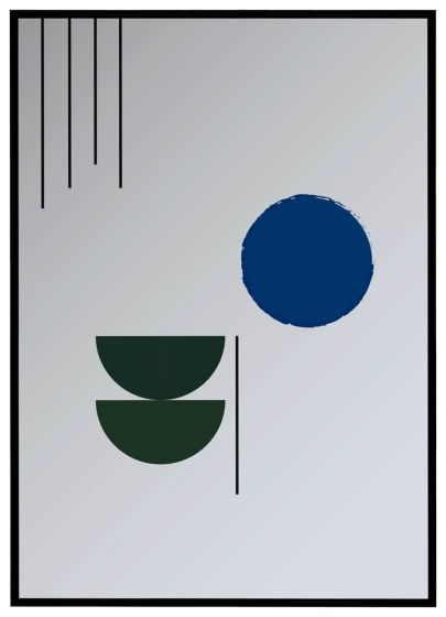 Vintage komposition #4 billede - Flot print til boligen