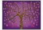abstract: tree (violet) fotostat - flot foto tapet til væggen