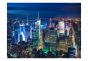 Manhattan - night fotostat - flot foto tapet til væggen