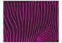 Zebra pattern (violet) fotostat - flot foto tapet til væggen