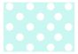 Sky Blue Dots fotostat - flot foto tapet til væggen