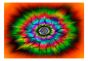 Kaleidoscope Of Colours fotostat - flot foto tapet til væggen