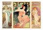 Alphonse Mucha. Women's fotostat - flot foto tapet til væggen